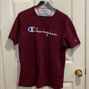 Maroon Champion Tee